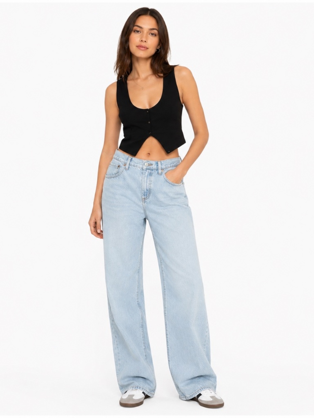 Agolde - Organic Cotton Fusion High Waist Wide Leg Jeans